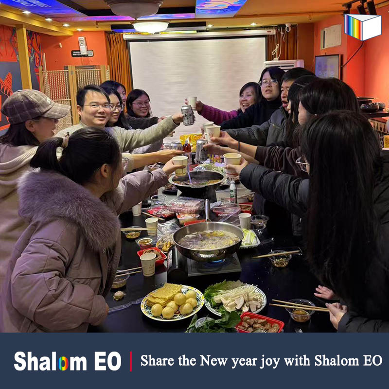 Share the New year joy with Shalom EO